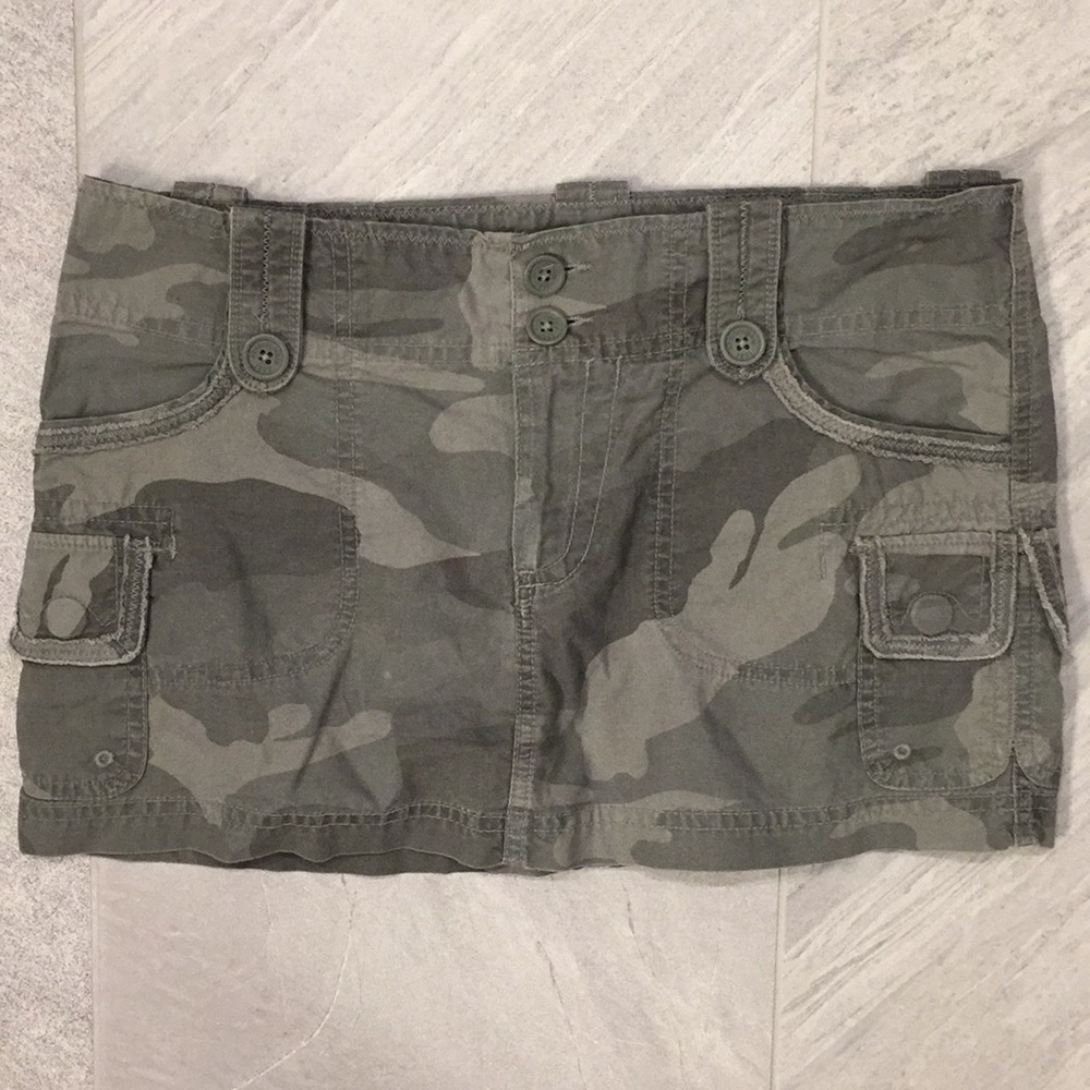 Abercrombie Army/Camouflage Skirt Size 16